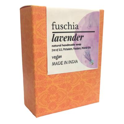 Fuschia Natural Handmade Soap - Lavender 100 gm - Soaps