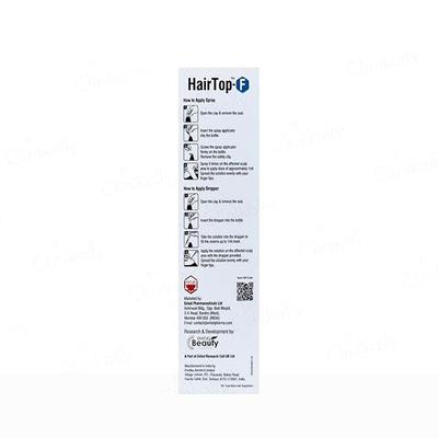 HAIRTOP F Topical Solution 60ml - Hair Loss-Oth