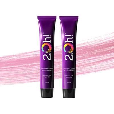 2.Oh! Semi Permanent Hair Color 100 ml each - Pastel Pink 2's - Crème