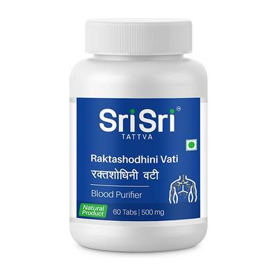 Sri Sri Tattva Raktashodhini Vati 500 mg Tablet 60's - Speciality Medicines