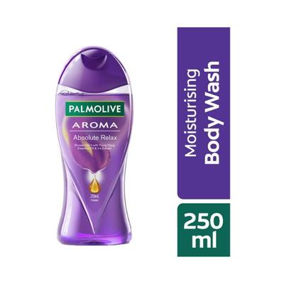 Colgate-Palmolive, Palmolive Body Wash Aroma Absolute Relax, Bottle, Shower Gel with 100% Natural Extracts 250 ml - Shower Gels & Body Wash