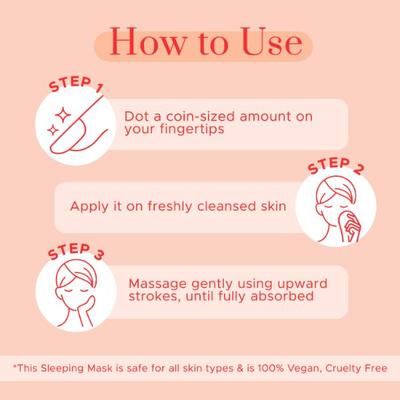 PureSense Anti-ageing Sleeping Mask with Retinol & Rosehip Oil Face Moisturiser & Night Cream for Women 50 gm - Face Mask