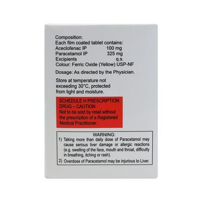 AFENAK PLUS NS Tablet 10's - Pain relief-Nsa