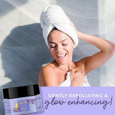 Lux Lavender & Vit C Creme Body Scrub 300 gm - Scrubs & Exfoliants