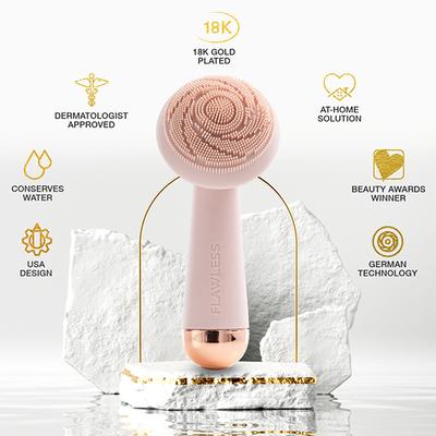 Flawless Facial Cleanser & Massager - Hair Removal Accessories