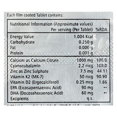 BONITTO MAX Tablet 10's - Supplements-Vam