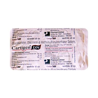 Cartigen DN Tablet 10'S - Arthritis-Oth