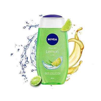 NIVEA Lemon & Oil Shower Gel 500 ml - Shower Gels & Body Wash
