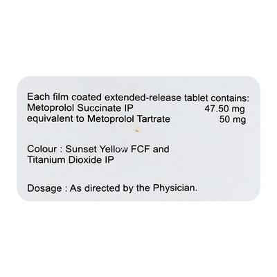 Metomac 50mg Tablet 10'S - Hypertension-Bet
