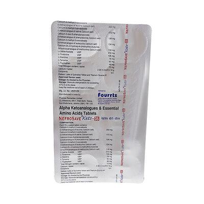 NEFROSAVE KETO DS Tablet 10's - Supplements-Sup