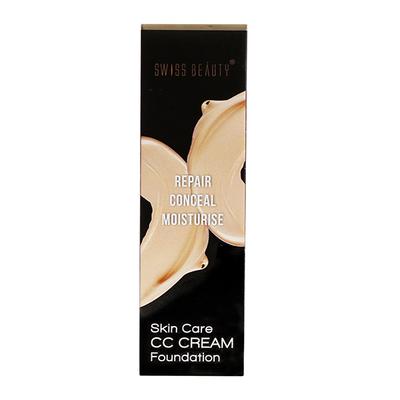 Swiss Beauty Skin Care CC Cream Foundation - (White Ivory) 34 ml - Foundation