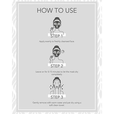 Fabessentials Charcoal Chamomile Clay Face Pack 100 gm - Face Packs