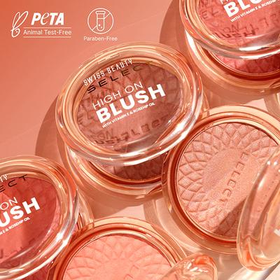 Swiss Beauty Select High On Blush With Natural Matte Finish - Burnt Rose 8 gm - Blushes