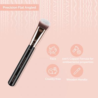 Miss Claire M42 - Precision Flat Angled Brush (Rose Gold) 1's - Face Brush