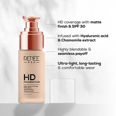 Renee Pro HD Foundation - Oak 30 ml - Foundation