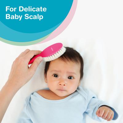 Vega Baby & Mom Comb & Brush Set Pink 1's - Baby Grooming