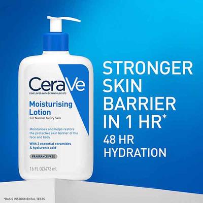 CeraVe Moisturising Lotion for Normal to Dry Skin 473 ml - Lotions & Creams