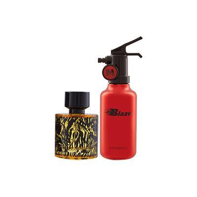 Maryaj Wild Stripes EDP Aromatic Oriental Perfume And Maryaj Blaze EDP Citrus Aromatic Perfume 200 ml - Men Perfumes (Edt/Edp)