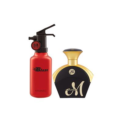 Maryaj Blaze EDP Citrus Aromatic Perfume And Maryaj M For Her EDP Fruity Floral Perfume 190 ml - Perfumes (Edt/Edp)