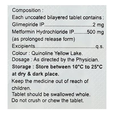 Glimisave M2 Tablet 15'S - Diabetes-Ant