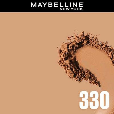 Maybelline New York Fit Me Shade 330 Toffee, Compact Powder - Powder that Protects Skin from Sun, Absorbs Oil, Sweat and helps you to stay fresh for upto 12Hrs 8 gm - Compact Powder