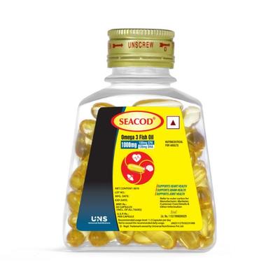 Seacod Omega 3 Fish Oil Capsule 60's - Multi-Vitamins