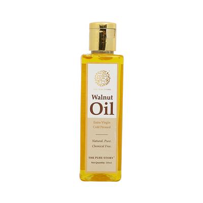 The Pure Story Walnut Oil Pure Natural Extra Virgin Cold Pressed Oils 100ml - Face Oils