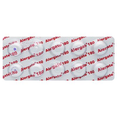 ALERGATE 180 Tablet 10's - Allergies-Ant