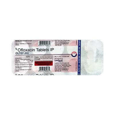 OLTEF 200 Tablet 10's - Bacterial Infections-Qui