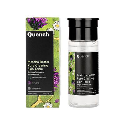 Quench Botanics Matcha Pore Clearing Toner Reduces Pore Apperance & Controls Excess Oil 100 ml - Toners