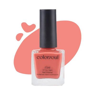 Colorsoul Rise Nail Enamel - Blush In Peach 8 ml - Nail Polish