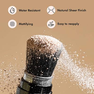 mCaffeine SPF 30 PA+++ Coffee Powder Sunscreen - 100% Mineral, Matte Sunscreen with No White Cast 4 gm - Face Sunscreen