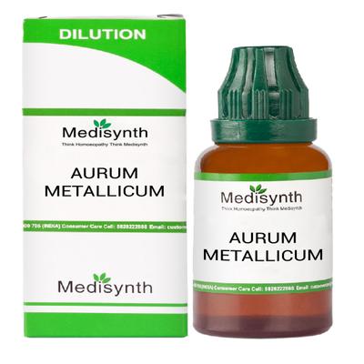 Medisynth Aurum Metallicum 6 Liquid 30 ml - Dilutions