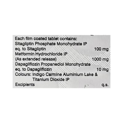 UDAPA TRIO FORTE Tablet 10's - Diabetes-Ant