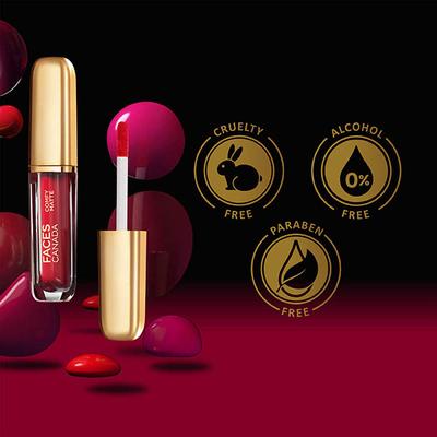 Faces Canada Comfy Matte Lip Color - For The Win 08, Long Stay with Natural Oil 3ml - Lipsticks