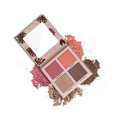 Matt Look Tone & Glaze Sculpting Face Palette for Makeup with Blushes, Highlighters & Contour, Mega Sculpt-03 18.92 gm - Contour