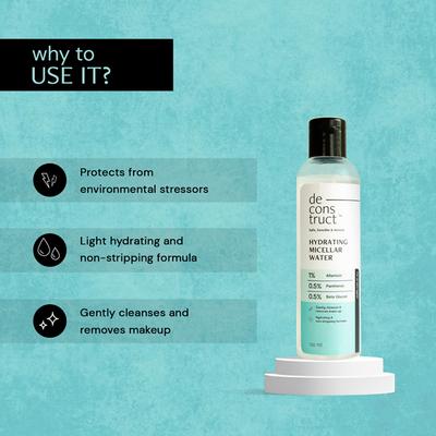 Deconstruct Micellar water 120 ml - Make Up Removers