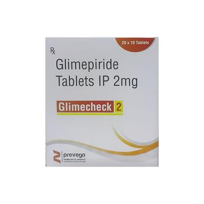 GLIMECHECK 2 Tablet 10's - Diabetes-Ant