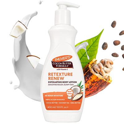 Palmer's Cocoa Butter Formula with Vitamin E Retexture Renew Exfoliating Body Lotion 400ml - Lotions & Creams