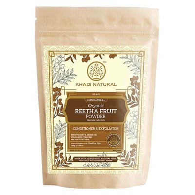 Buy KHADI NATURAL REETHA FRUIT ORGANIC POWDER 100 gm Online at