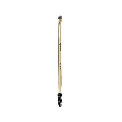 Mars Artist Arsenal Angled Brush with Spoolie and Precise Synthetic Bristles 1's - Eye Brush