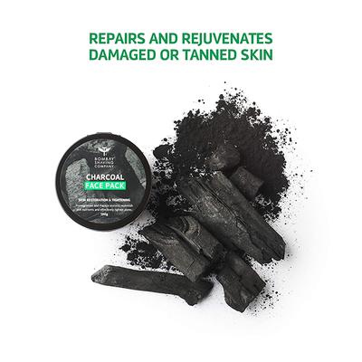 Bombay Shaving Company Skin Restoration & Tightening Face Pack - Charcoal 100 gm - Face Packs