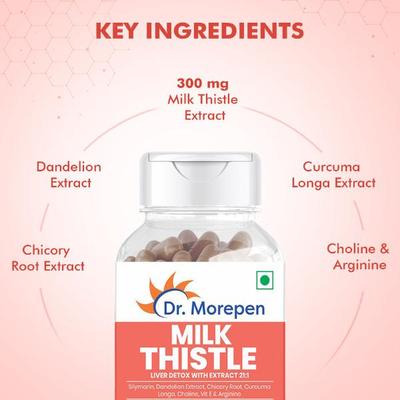 Dr. Morepen Milk Thistle Capsule 60's - Vital Health