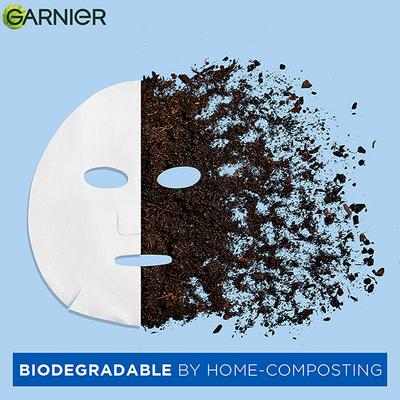 Garnier Skin Naturals, Hydra Bomb, Serum Mask Replumping Pomegranate For Dry , Dehydrated Skin 28gm - Sheet Masks