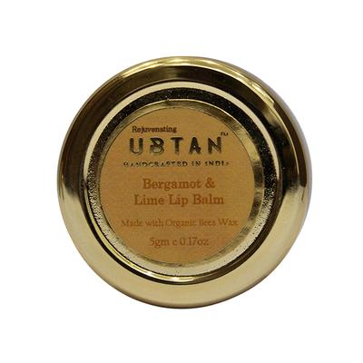 Rejuvenating UBTAN Lip Balm - Bergamot & Lime 5 gm - Lip Balms