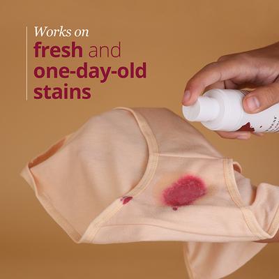 Carmesi Bloody Amazing Period Stain Remover, with Bio-Enzymes, Suitable for All Fabrics 100 ml - Intimate Care