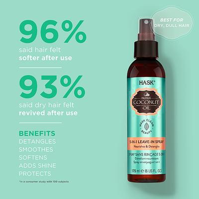Hask Monoi Coconut 5 In 1 Leave In Spray 175 ml - Hair Sprays & Mists