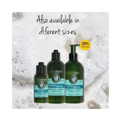 L'Occitane En Provence Fraicheur Purifying Freshness Shampoo 500ml - Shampoos