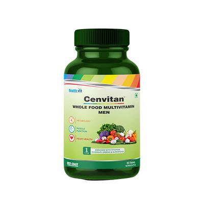 Healthvit Cenvitan Whole Food Multivitamin Men Tablet 60's - Multi-Vitamins