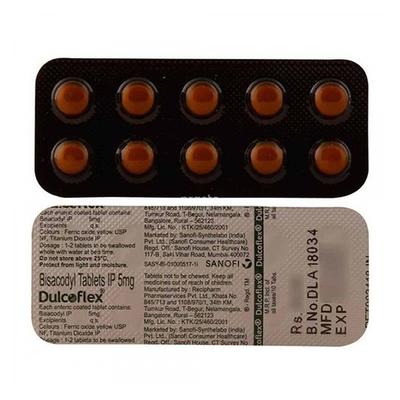 Dulcoflex Tablet 10'S - Constipation-Lax